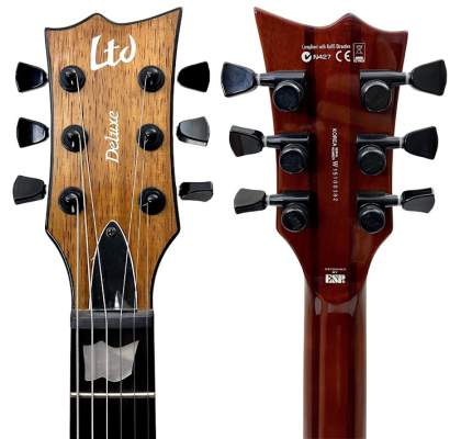 ESP Guitars - LEC1000 KOA TOP NATURAL 4